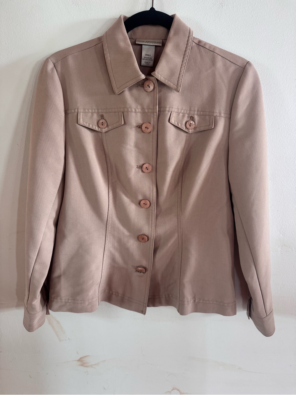 Vintage Petite Sophisticate Women’s Sp Blazer